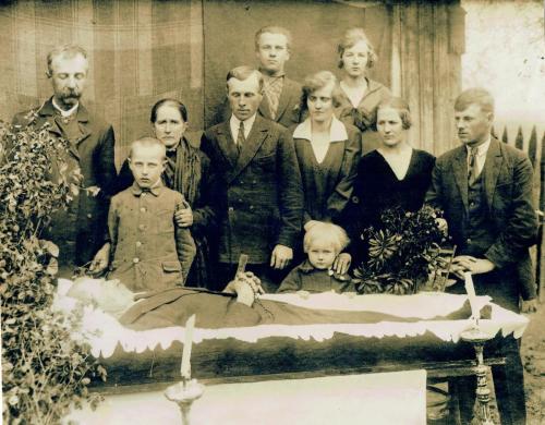 Pogrzeb Jana Dworzańczyka 1927 r.