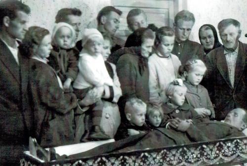 Pogrzeb Leona Dworzańczyka 1961 r.